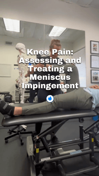 assessing and treating a knee impingement 