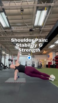 shoulder pain stability and strength