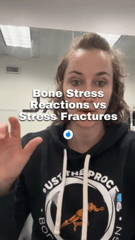 bone stress reactions vs stress fractures