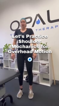 shoulder mechanics for overhead motion