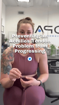 preventing an achilles tendon problem from progressing