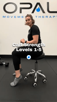 Calf Strength Progression Levels 1-5